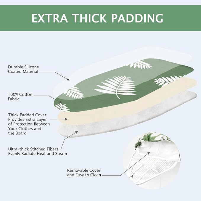 SheeChung Tabletop Ironing Board 12"x32", Small Ironing Boards - Image 4