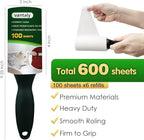 Lint Rollers for Pet Hair Extra Sticky, 600 Sheets Value Set Lint Roller - Image 3