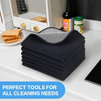 KinHwa Kitchen Washcloths for Dishes Absorbent Microfiber Dish Cloths Quick Dry - Image 6
