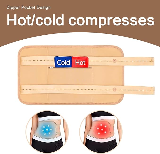 4 Pcs Castor Oil Pack Wrap Organic Cotton - Image 3