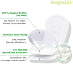 Livlit Regular Size Ultra Thin Sanitary Pads, 100% Organic Cotton from Texas - Image 7