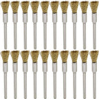 20PCS Brass Wire Brushes by LingGan