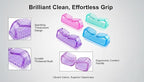 3Pcs Different Kinds of Fingernail brush - Image 7