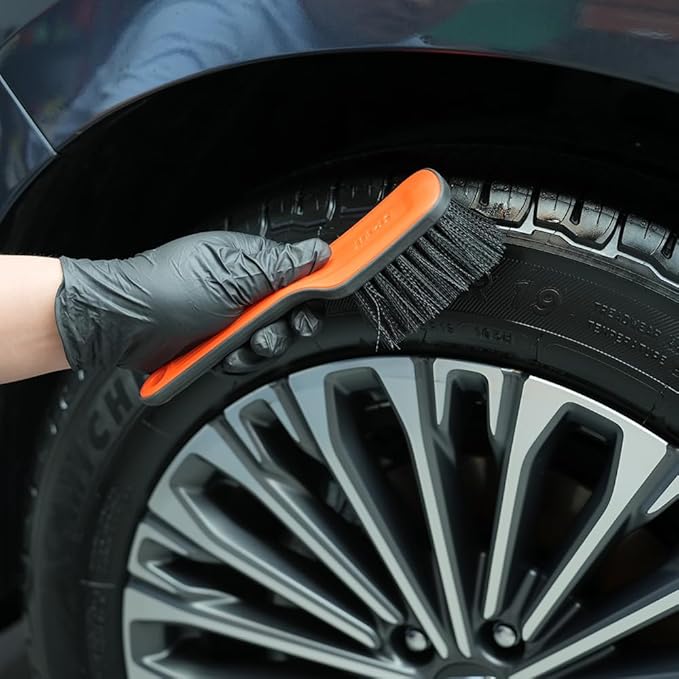 SPTA Tire Brush, Carpet Cleaning Brush, Carpet Cleaning Brush, Stiff Synthetic - Image 7
