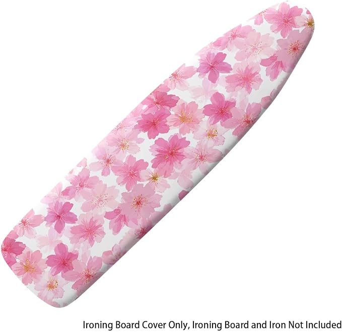 Pink Floral Ironing Board Cover - Image 6