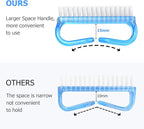 Handle Grip Cleaning Nail Brush, Larbois Nail Brushes Hand Fingernail Brush - Image 2