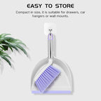 NACENA Mini Broom and Dustpan Set, Small Dust Pan and Brush Set - Image 6