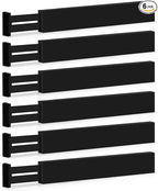 6 Pack Bamboo Drawer Dividers by Bamb%C3%BCsi