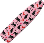 Cat Ironing Board Cover Scorch Resistant Padding Elastic Edge Heavy Duty Iron by Oamsistay