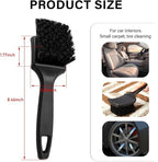 Car Carpet Cleaning Brush, Wheel Hub Scrub Brush Floor Mat Cleaning Brush - Image 2