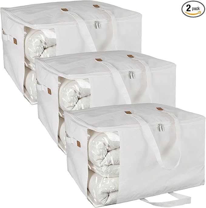 Heavy Duty Cotton Canvas Storage Bags by FHSQX
