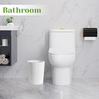 UUJOLY Bathroom Small Trash Can - Image 4