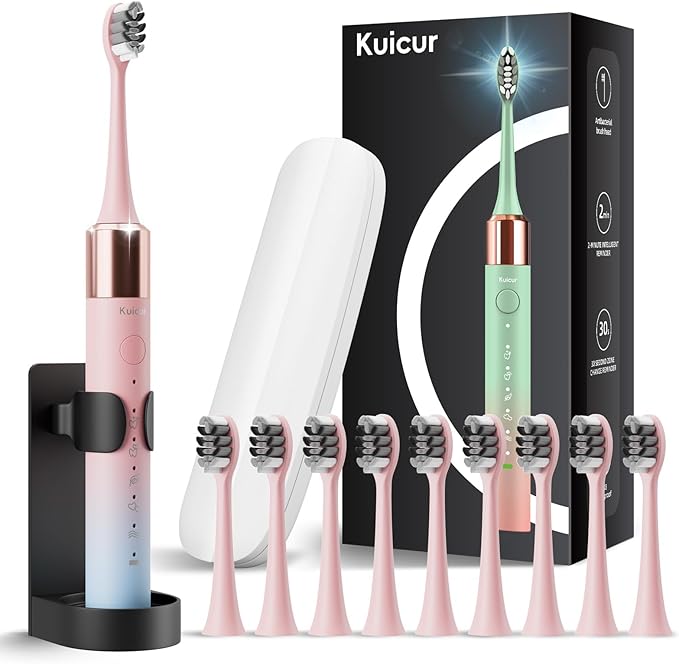 Portable Electric Soft Toothbrush by Kuicur