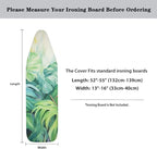 Tropical Palm Tree Leaves Ironing Board Cover and Pad 15 x 54 Heavy Duty Iron - Image 6