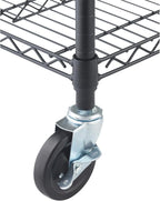 TRINITY 5-Tier Outdoor Wire Shelving Rack, 48in. x 18in. x 72in., Model# NTBTGBK-0975 - Image 7