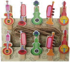 SaktopDeco 60 Counts Mini Wooden Clothespins Small Decorative Wood Peg Pin - Image 4