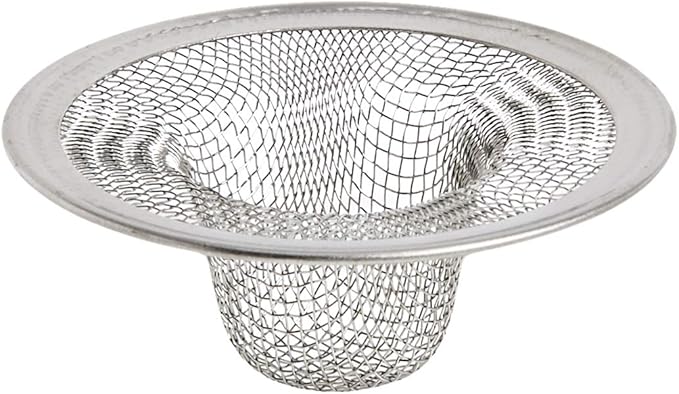 Danco 88820 2 in. Mesh Bathroom Lavatory Sink Strainer, Stainless Steel by DANCO