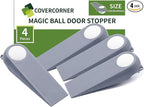 Door Stoppers for Bottom of Door, Rubber Door Stopper Wedges, Door Holders for by COVERCORNER