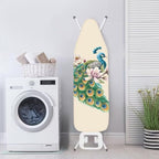 Durable Iron Board Cover Non Stick Scorch Easy-Fit Peacock Ironing Board Cover - Image 4