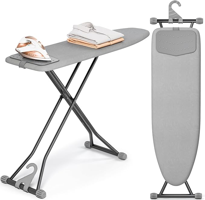 APEXCHASER Ironing Board, Compact Iron Board by APEXCHASER