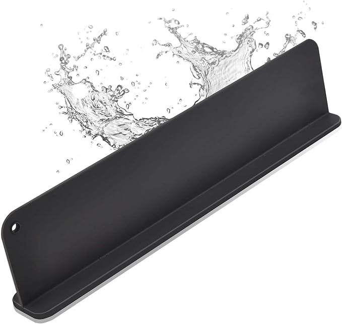 Silicone Sink Splash Guard for Kitchen Faucet – 17.3" Water Splash Guard by Unknown