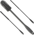 3-in-1 Silicone Bottle Brush and Straw Cleaning Brush Set, Water Bottle Cleaner by Purtribe