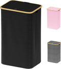SUOCO Laundry Basket with Lid, 29 Gal Clothes Hamper with Bamboo Handles by SUOCO
