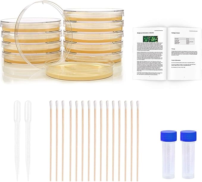 Bacteria Science Kit Petri Dishes by DalosDream