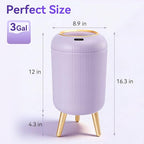 Motion Sensor Bathroom Trash Can - Image 2