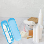 2 Pcs Electric Toothbrush Travel Case, Portable Travel Toothbrush Holder - Image 4
