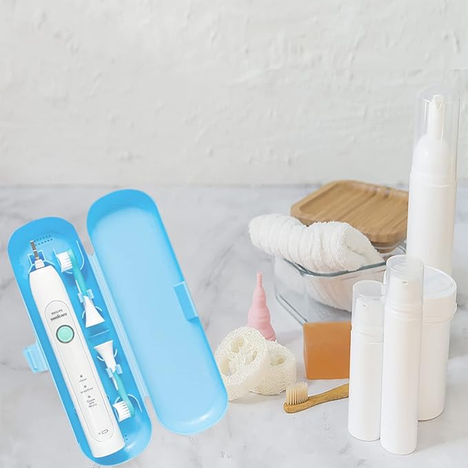 2 Pcs Electric Toothbrush Travel Case, Portable Travel Toothbrush Holder - Image 4