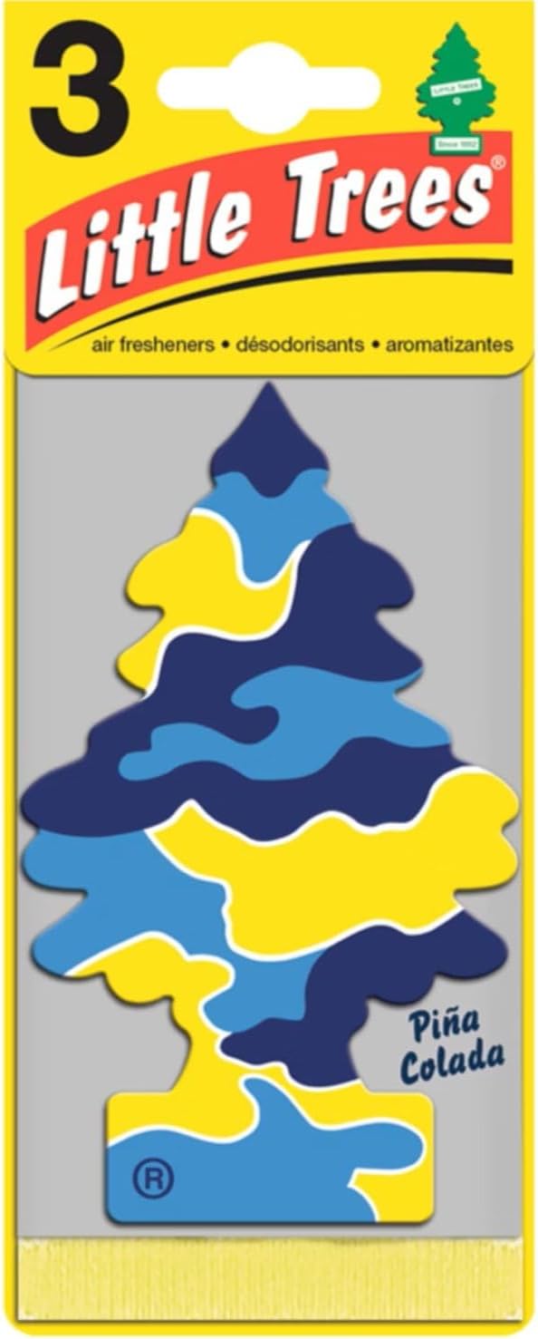 Little Trees Hanging Car and Home Air Freshener, Pina Colada - Image 2