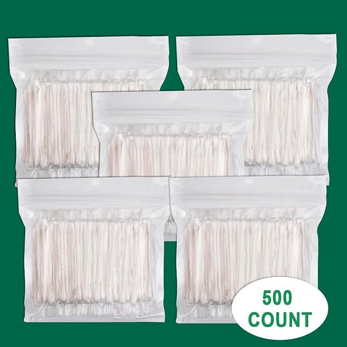 500 Pack Cotton Swabs, Individually Wrapped Cotton Swab, Individually Wrapped - Image 6