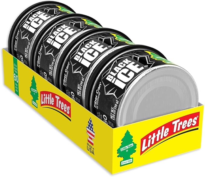 LITTLE TREES Car Air Freshener | Fiber Can Provides Long Lasting Scent - Image 5