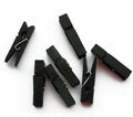 100pcs/Set Mini Colored Wooden Clips by Unknown