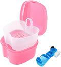 Keedolla Denture Cleaning Case Orthodontic Dental Retainer Container, Denture by Keedolla
