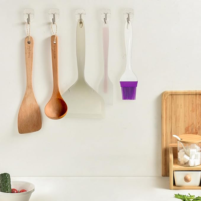 25 Small Wall Hooks for Hanging, - Image 7