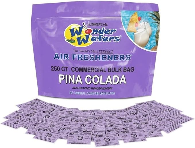 Wonder Wafers 250 Count Unwrapped Automobile Professional Use Air Fresheners by Wonder+Wafers