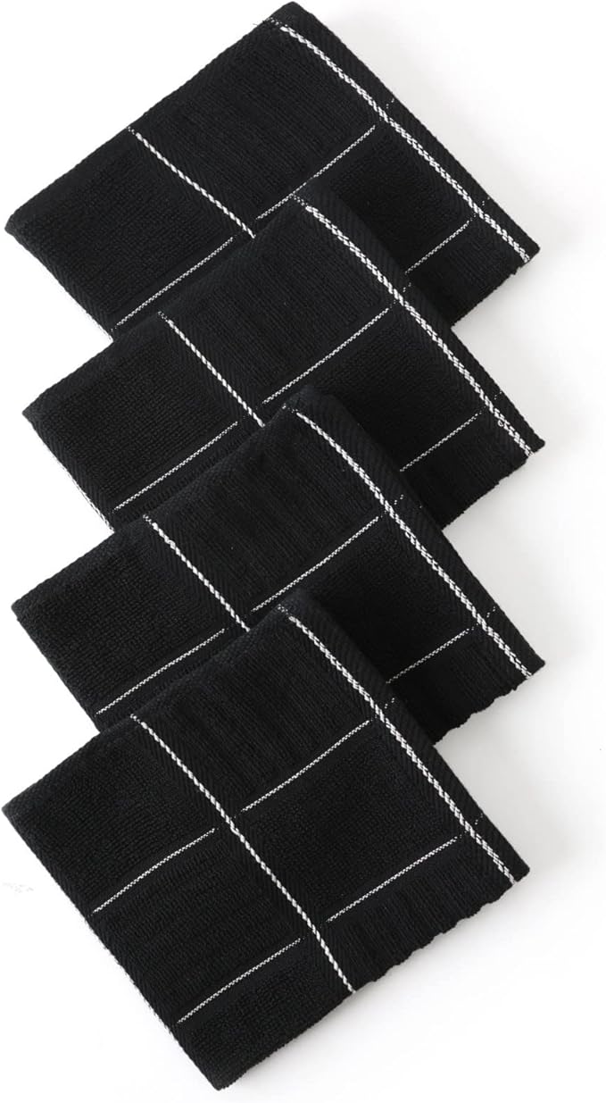 Glynniss Kitchen Towels and Dishcloths Set, Absorbent Dish Towels and Dish - Image 8
