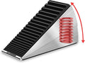 Strongest Door Stoppers for Bottom of Door- Spring Heavy Duty Door Stop Wedge by AIMAXINKE