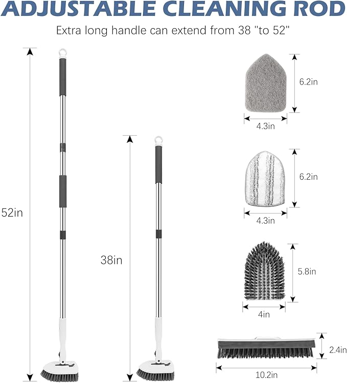SetSail 4-in-1 Tile Tub Floor Scrubber - Image 2