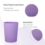 JiatuA Small Trash Can Plastic Wastebasket Round Garbage Container Bin - Image 4