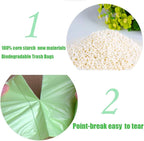 Trash Bags Biodegradable, Strong Rubbish Bags, Trash bags Recycling & - Image 2
