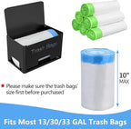 Large Trash Bag Holder Dispenser, Metal Garbage Bag Dispenser Roll Holder - Image 5