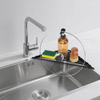 Triangular Sink Rack, Foldable Sink Drying mat, Heat-Resistant, and Rust-Proof - Image 7