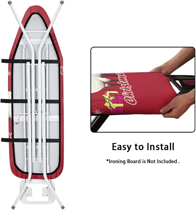 Alpaca Christmas Ironing Board Cover and Pad Ventilate Resist Scorching Cover - Image 5