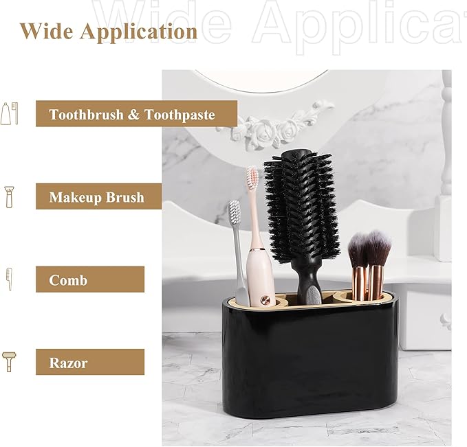 Shinowa Toothbrush Holder, Premium Toothbrush Organizer, Bathroom Storage - Image 4