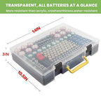 Battery Organizer Storage Holder- Batteries Case Containers Box - Image 5