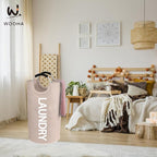 WOOHA 125L Large laundry basket, Collapsible laundry hamper, Tall Clothes - Image 6