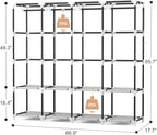 VTRIN Portable Closet for Hanging Clothes 67 Inch Wide Large Capacity Portable - Image 3